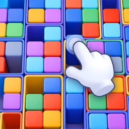 Symbol von Color Cube Match: Sortieren